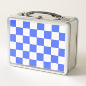 Klassiek visueel saffier dambordpatroon  (Voorkant)