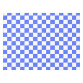 Klassiek visueel saffier dambordpatroon tafelkleed (Voorkant (Horizontaal))
