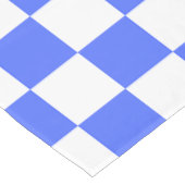 Klassiek visueel saffier dambordpatroon tafelkleed (Gekanteld)