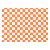 Klassiek visuele zalm schaakbord  tafelkleed (Voorkant (Horizontaal))