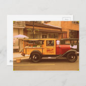 Klassiek voedseltransport briefkaart (Voorkant / Achterkant)