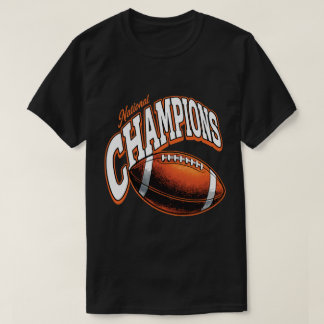 Klassiek Voetbalkampioenschap Retro Sportontwerp T-shirt