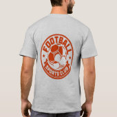 Klassiek voetbalteamlogo t-shirt (Achterkant)