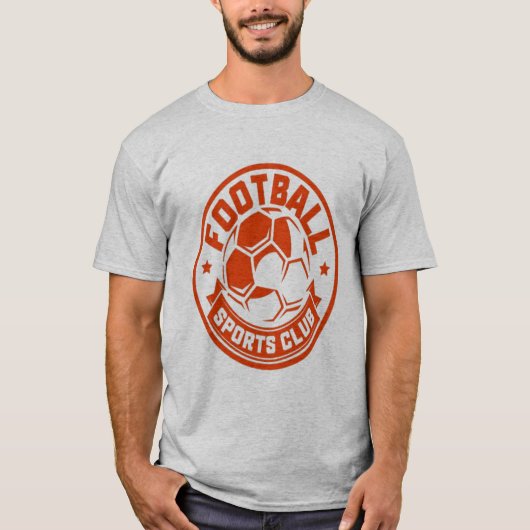 Klassiek voetbalteamlogo t-shirt (Voorkant)