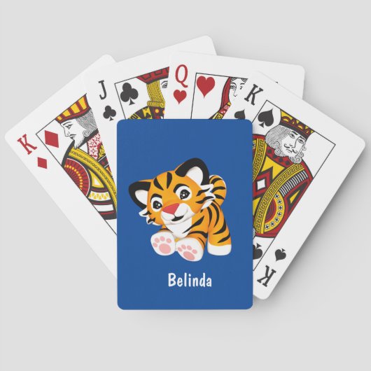Klassiek voor kinderen pokerkaarten (Achterkant)