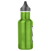 Klassiek vredeshandsymboolpictogram waterfles (Links)