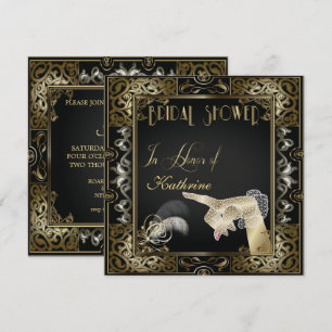  Klassiek Vrijgezellenfeest met Gatsby-stijl Kaart