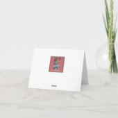 KLASSIEK VROUWELIJK DEFECT STATUE/WARDROBE KAART (Achterkant)