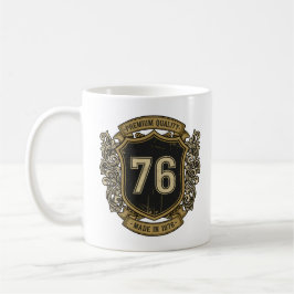 Klassiek Wapenschild Gemaakt In 1976 Premium Kwali Koffiemok