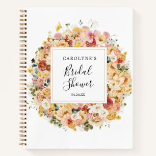 Klassiek Waterverf Bloemmotief Notitieboek