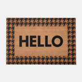 Klassiek welkom deurmat (Voorkant)