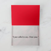 Klassiek Wenskaart Kaart (Binnen)