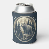 Klassiek/ wildernis beer blikjeskoeler (Blikje Achterkant)