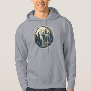 Klassiek/ wildernis beer hoodie