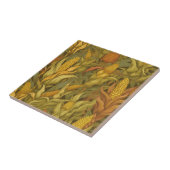Klassiek William Morris herfstmais Tegeltje (Zijkant)