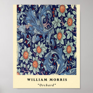 Klassiek William Morris Orchard Fruit Patroon Poster