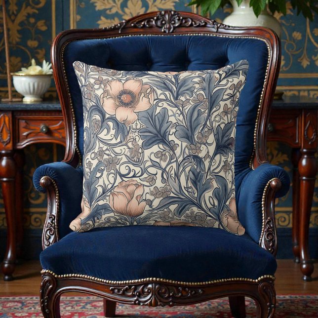 Klassiek William Morris Patroon Kussen (Creator heeft geüpload)