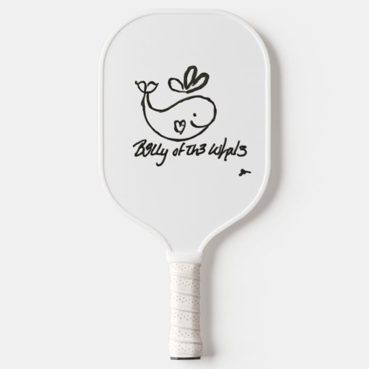 Klassiek wit B3lly pickleball-paddle Pickleball Paddle (Voorkant)