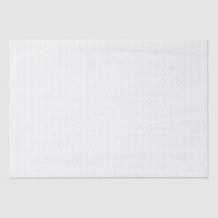 Klassiek wit grijs herringbotpatroon tissuepapier