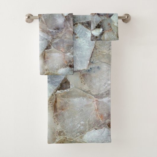 Klassiek wit kwarts bad handdoek (Insitu)