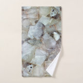 Klassiek wit kwarts bad handdoek (Handdoek)