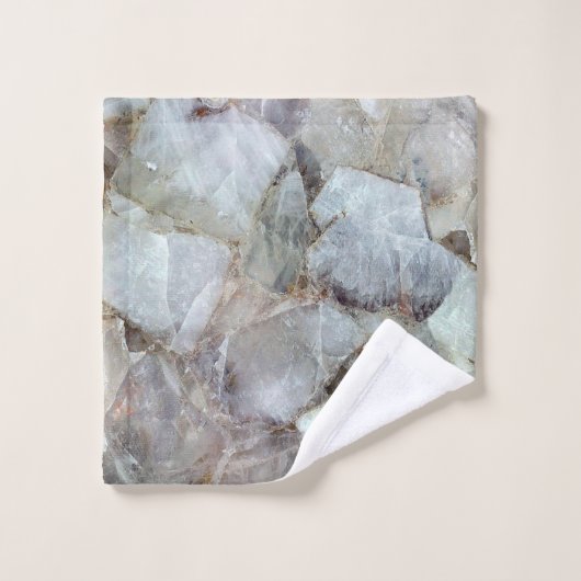 Klassiek wit kwarts bad handdoek (Wasdoekje)