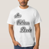 Klassiek wit logo t-shirt (Voorkant)