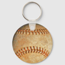 Klassiek witte honkbal met rode stiksels