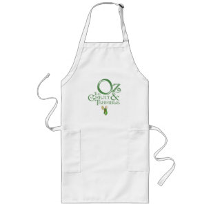 Klassiek Wizard of Oz chef-schort! Lang Schort