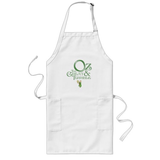 Klassiek Wizard of Oz chef-schort! Lang Schort (Voorkant)