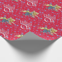 Klassiek Wizard of Oz Kerst Inpakpapier