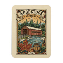 Klassiek Woodstock Vermont Reizen