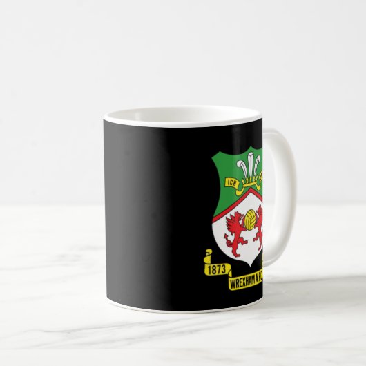 Klassiek Wrexham AFC Koffiemok (Voorkant rechts)