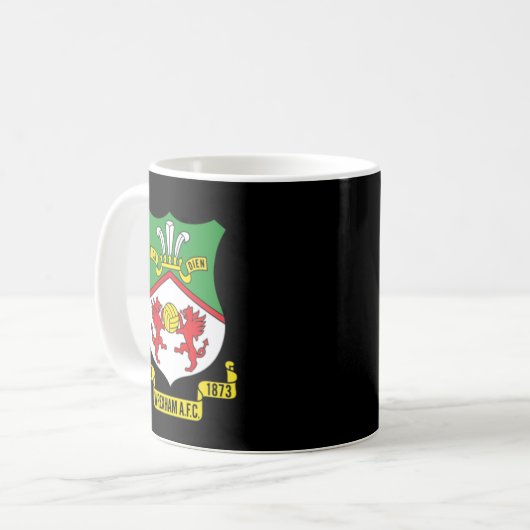 Klassiek Wrexham AFC Koffiemok (Voorkant links)