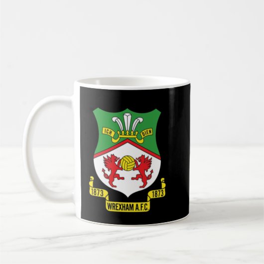 Klassiek Wrexham AFC Koffiemok (Links)