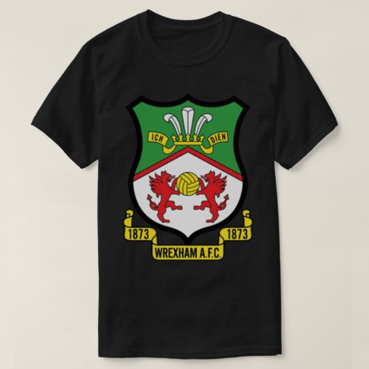 Klassiek Wrexham AFC T-shirt (Design voorkant)