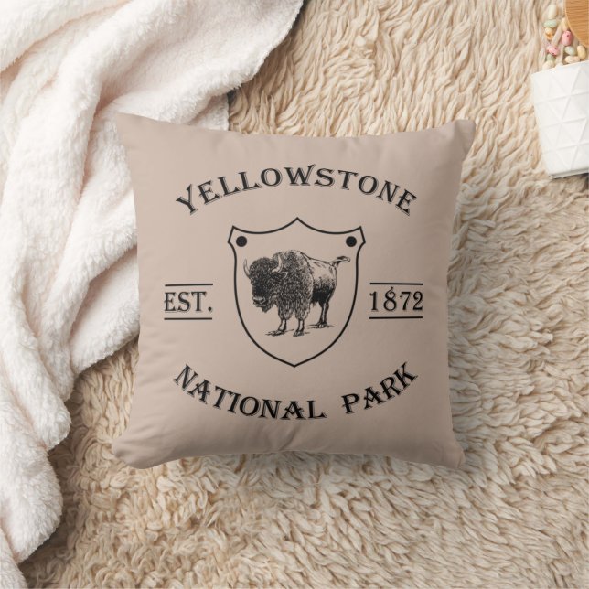 Klassiek Yellowstone National Park Kussen (Deken)