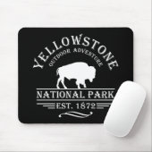 Klassiek Yellowstone National Park Muismat (Met muis)