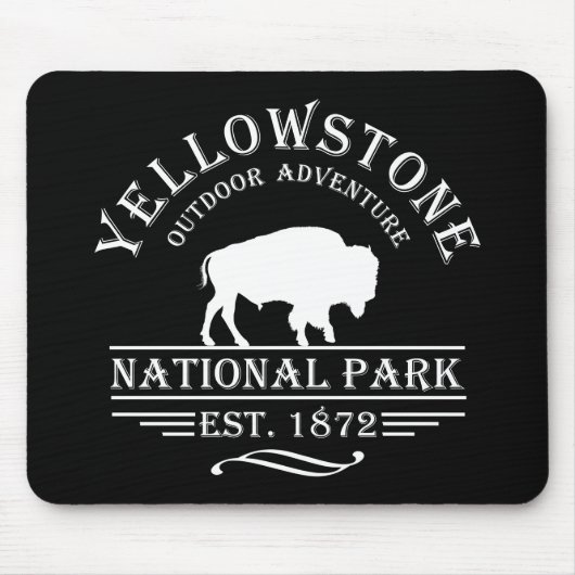 Klassiek Yellowstone National Park Muismat (Voorkant)