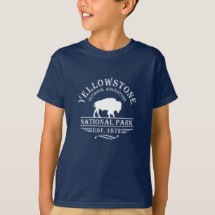 Klassiek Yellowstone National Park T-shirt