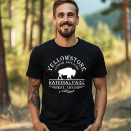 Klassiek Yellowstone National Park T-shirt