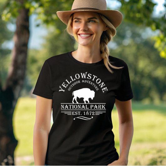 Klassiek Yellowstone National Park T-shirt