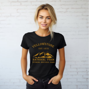 Klassiek Yellowstone National Park T-shirt