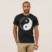 Klassiek Ying Yang Chinees symbool T-shirt (Voorkant volledig)