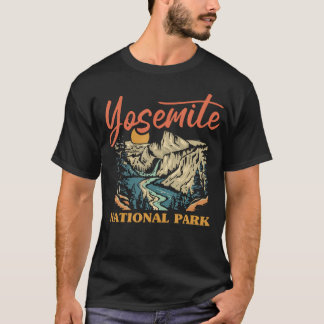 Klassiek Yosemite National Park Californië T-shirt
