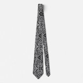 Klassiek zebra wild dier patroon stropdas (Voorkant)