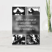 Klassiek Zeemeermin Sprookje.  Lege kaart (Achterkant)