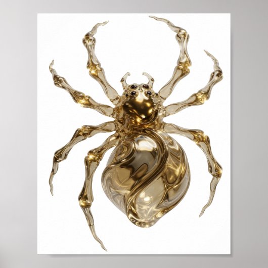 Klassiek Zilver ABSTRACTE KUNST Grafisch ontwerp v Poster (Voorkant)