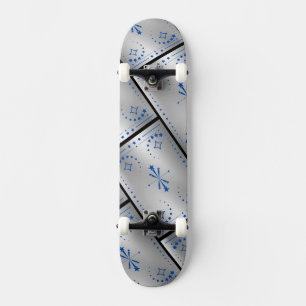 Klassiek Zilver Persoonlijk Skateboard