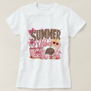 Klassiek zomerse Graphic T-Shirt